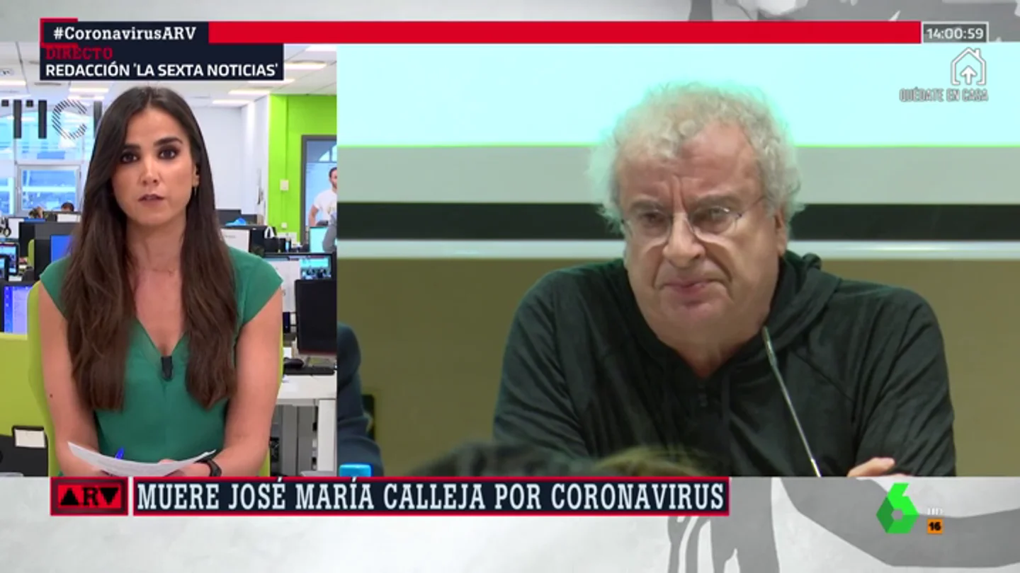 Jose María Calleja muere por coronavirus a los 64 años Jose María Calleja muere por coronavirus a los 64 años