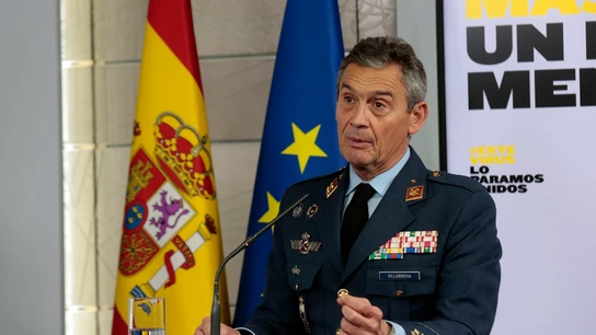 El Jefe de Estado Mayor de la Defensa, Miguel Ángel Villarroya El Jefe de Estado Mayor de la Defensa, Miguel Ángel Villarroya