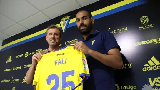 Fali, jugador del Cádiz Fali, jugador del Cádiz