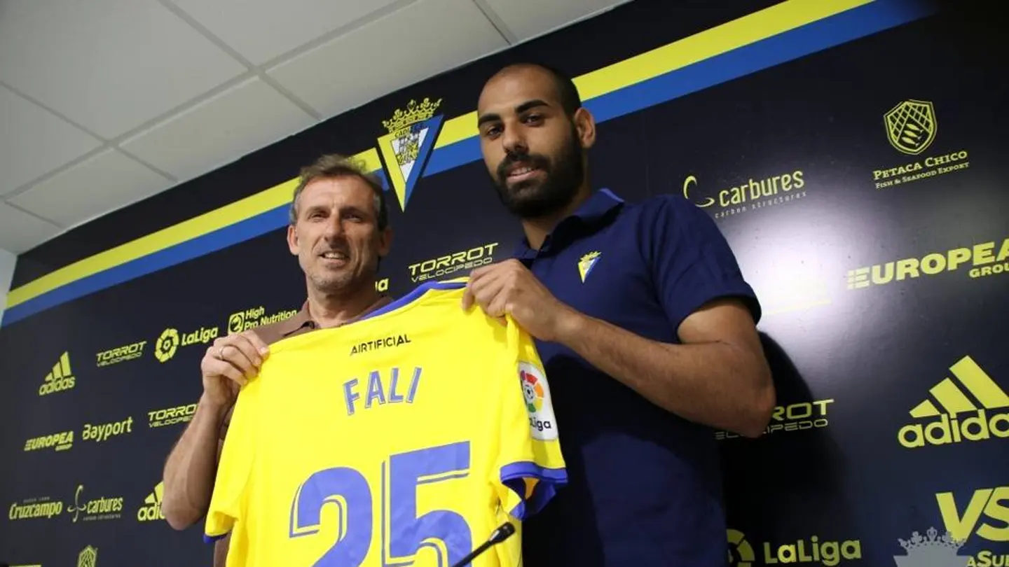 Fali, jugador del Cádiz Fali, jugador del Cádiz