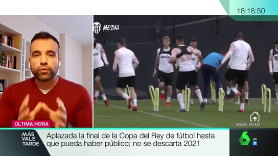 La RFEF aplaza la final de Copa hasta que se pueda jugar con público La RFEF aplaza la final de Copa hasta que se pueda jugar con público