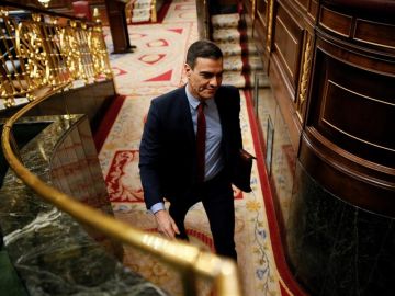 Pedro Sánchez en el Congreso de los Diputados Pedro Sánchez en el Congreso de los Diputados