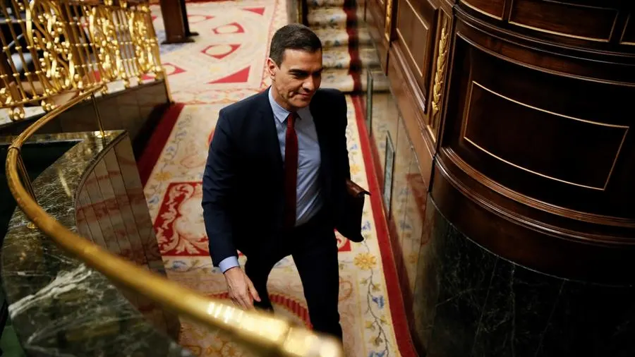 Pedro Sánchez en el Congreso de los Diputados