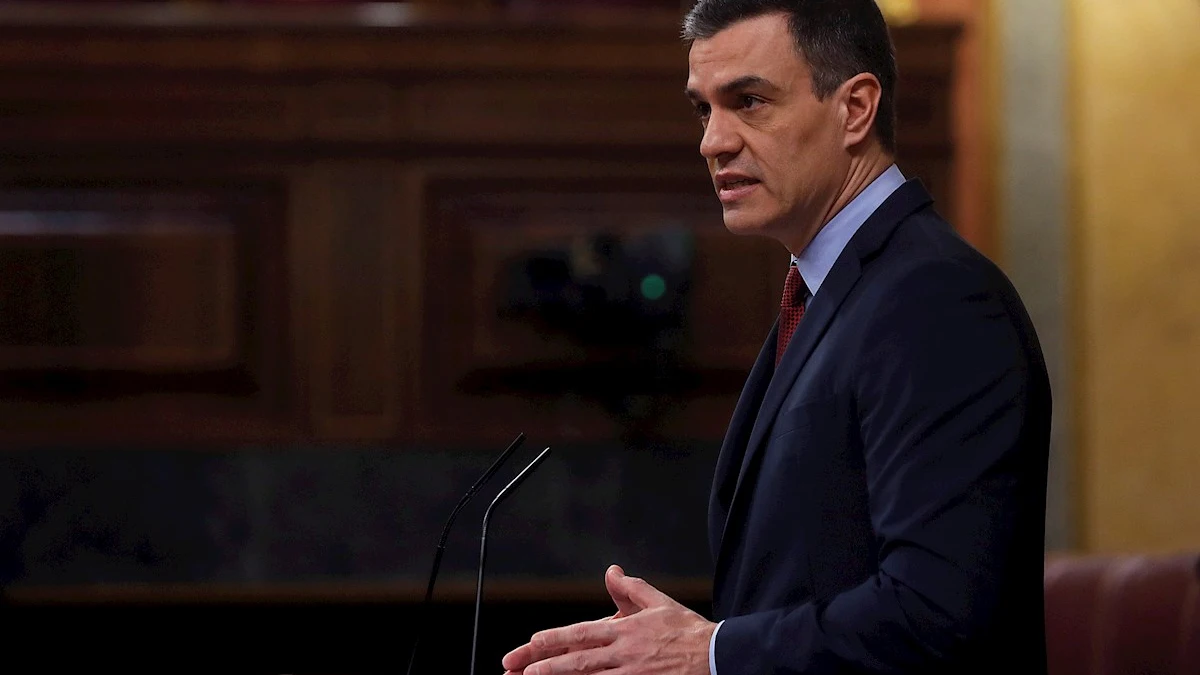 El presidente del Gobierno, Pedro Sánchez