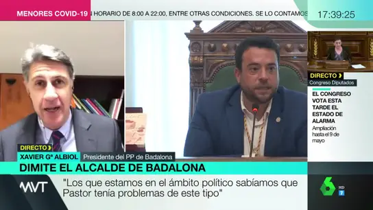 Xavier García Albiol en Más Vale Tarde Xavier García Albiol en Más Vale Tarde