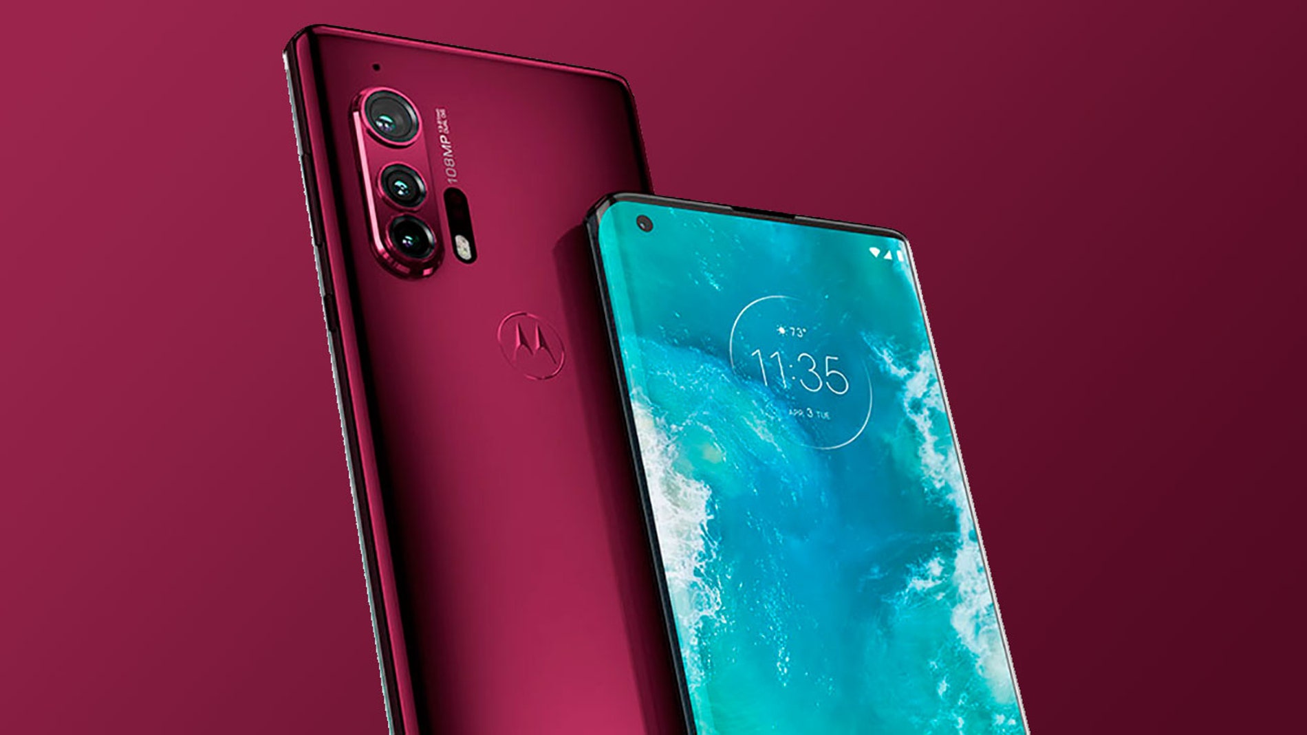 El Motorola Edge Plus y su pantalla curva