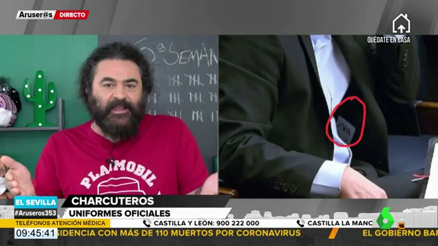 El Sevilla y la chaqueta de Zara de Pablo Iglesias El Sevilla y la chaqueta de Zara de Pablo Iglesias
