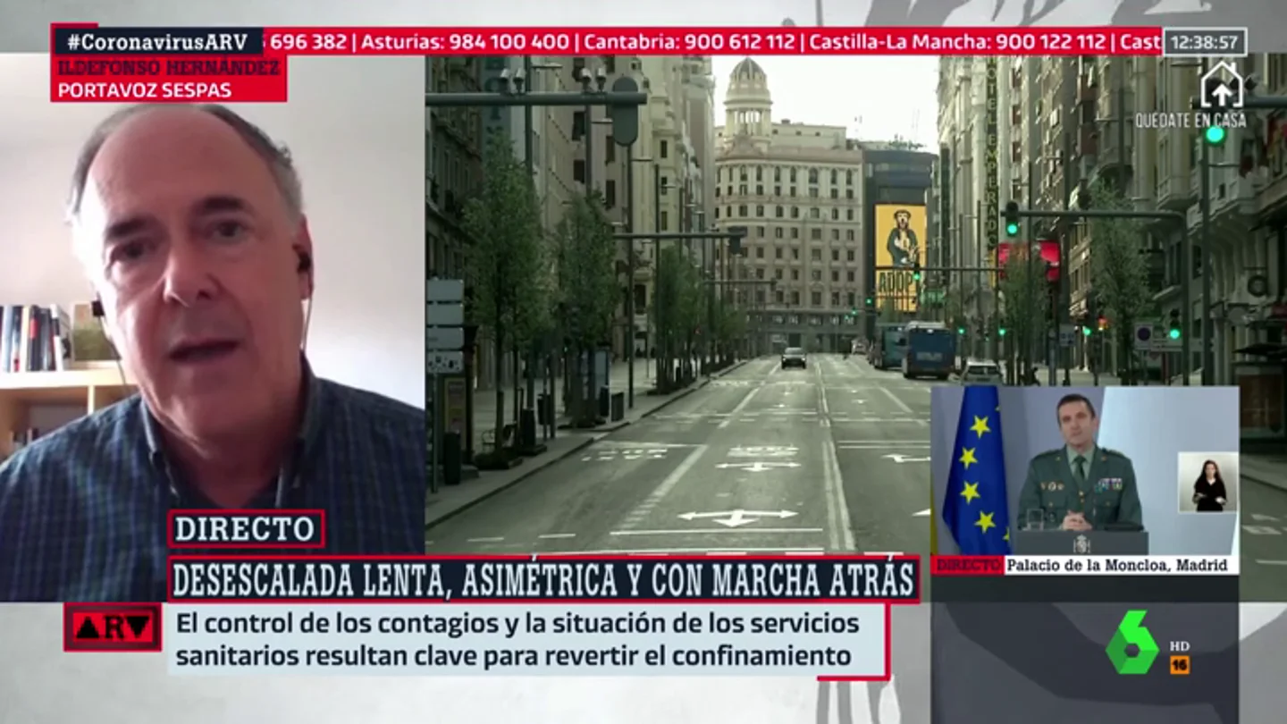 Ildefonso Hernández, ex Director General de Salud Pública del Ministerio de Sanidad y portavoz de SESPAS. Ildefonso Hernández, ex Director General de Salud Pública del Ministerio de Sanidad y portavoz de SESPAS.