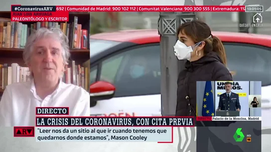 El paleóntologo y escritor, Juan Luis Arsuaga arsuaga