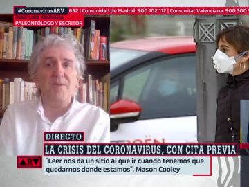 El paleóntologo y escritor, Juan Luis Arsuaga El paleóntologo y escritor, Juan Luis Arsuaga