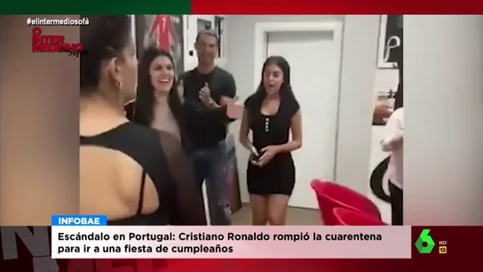 Cristiano Ronaldo se salta el confinamiento: las pruebas que muestran la 'pillada' al futbolista Cristiano Ronaldo se salta el confinamiento: las pruebas que muestran la 'pillada' al futbolista
