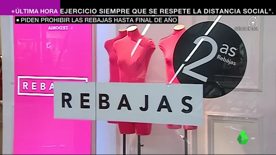 El pequeño comercio pide suspender las rebajas hasta final de año por el impacto del coronavirus El pequeño comercio pide suspender las rebajas hasta final de año por el impacto del coronavirus