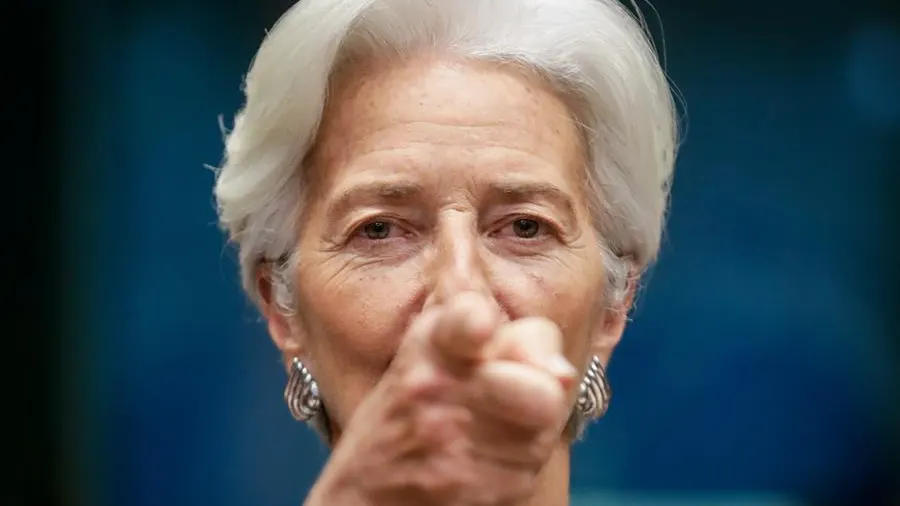 Christine Lagarde, presidenta del BCE