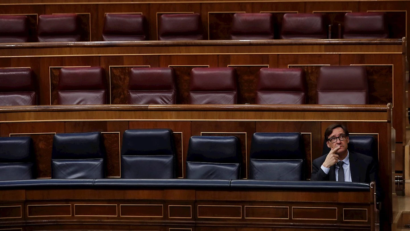 El ministro de Sanidad, Salvador Illa, en el Congreso El ministro de Sanidad, Salvador Illa, en el Congreso