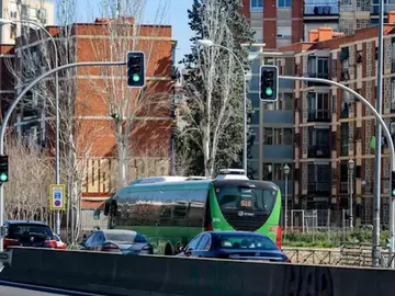 Semáforos en la A5 Semáforos en la A5