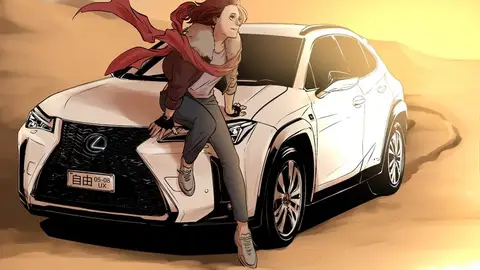 Lexus crea una original serie de dibujos manga Lexus crea una original serie de dibujos manga
