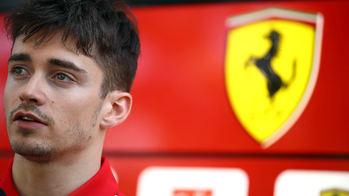 Charles Leclerc, en Ferrari