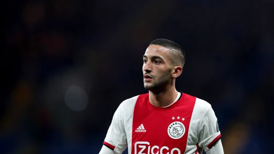 Ziyech, con el Ajax Ziyech, con el Ajax