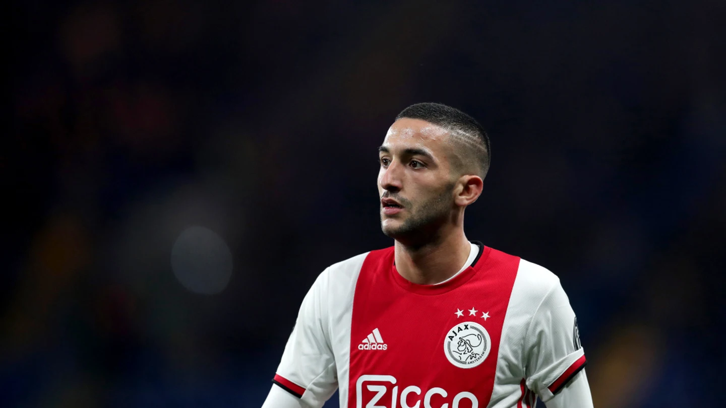 Ziyech, con el Ajax Ziyech, con el Ajax