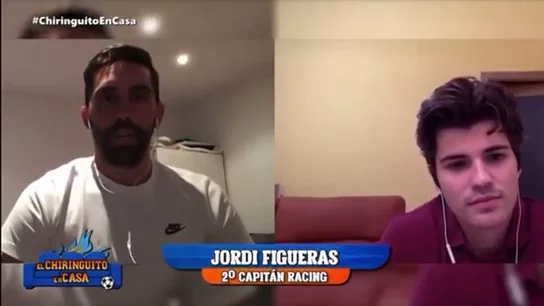 Figueras, jugador del Racing: "Está muriendo mucha gente como para que el fútbol vuelva tan deprisa" Figueras, jugador del Racing: "Está muriendo mucha gente como para que el fútbol vuelva tan deprisa"