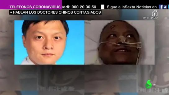 Yi Fan, uno de los doctores chinos contagiados de coronavirus cuya piel cambió de color Yi Fan, uno de los doctores chinos contagiados de coronavirus cuya piel cambió de color