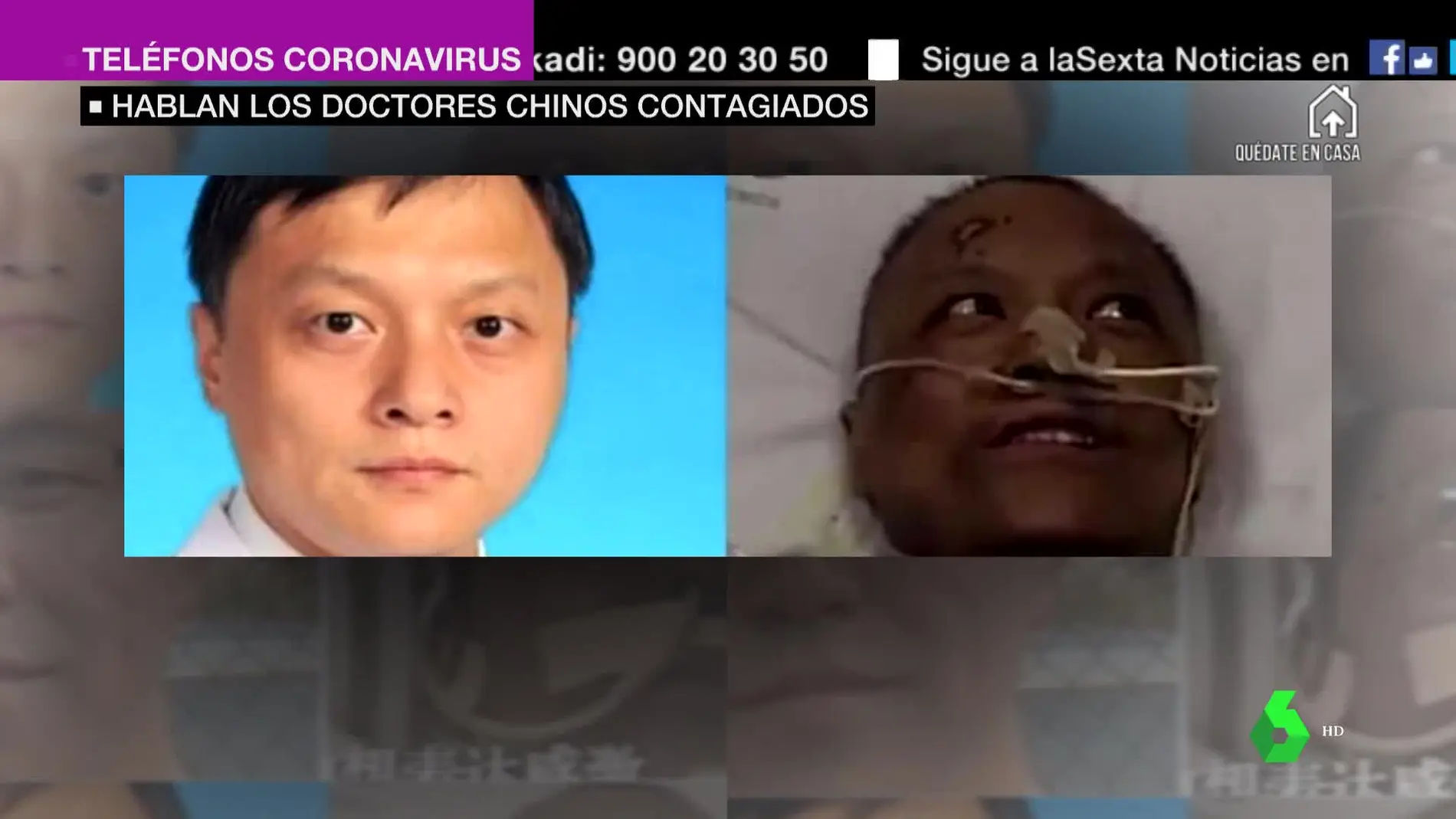 Yi Fan, uno de los doctores chinos contagiados de coronavirus cuya piel cambió de color 