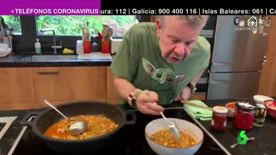 Receta con conservas de Alberto Chicote Receta con conservas