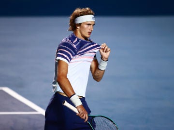 Alexander Zverev, en un partido Alexander Zverev, en un partido