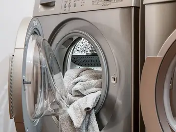 Imagen de archivo de una lavadora