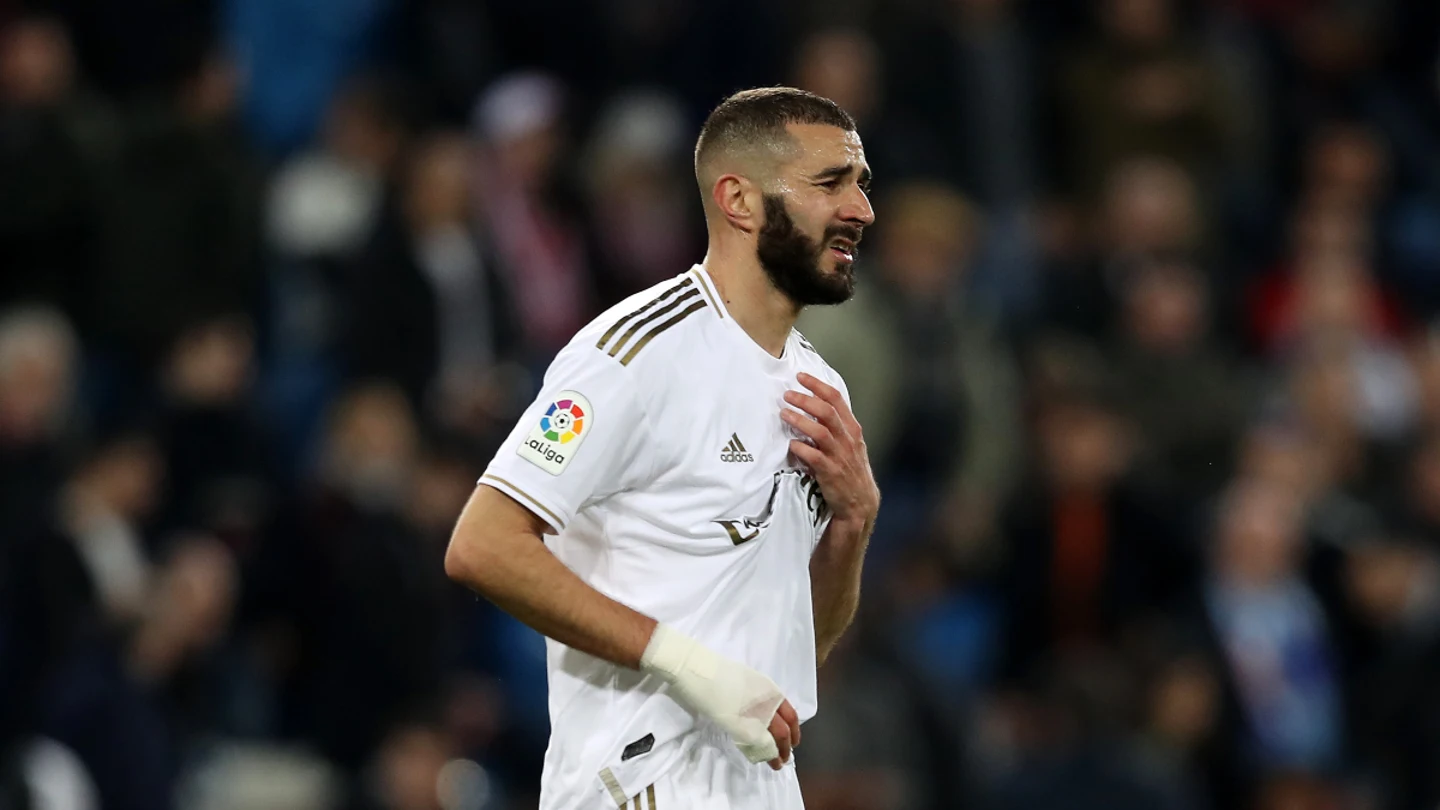 Karim Benzema, con el Real Madrid Karim Benzema, con el Real Madrid
