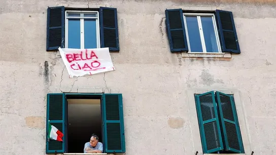 Italia conmemora su Día de la Liberación en plena cuarentena por el coronavirus Italia conmemora su Día de la Liberación en plena cuarentena por el coronavirus