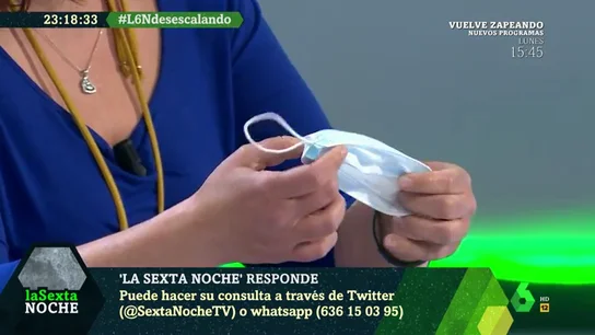El truco para adaptar una mascarilla de adulto para un niño El truco para adaptar una mascarilla de adulto para un niño