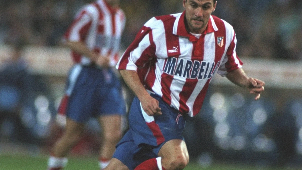 Christian Vieri, con el Atlético