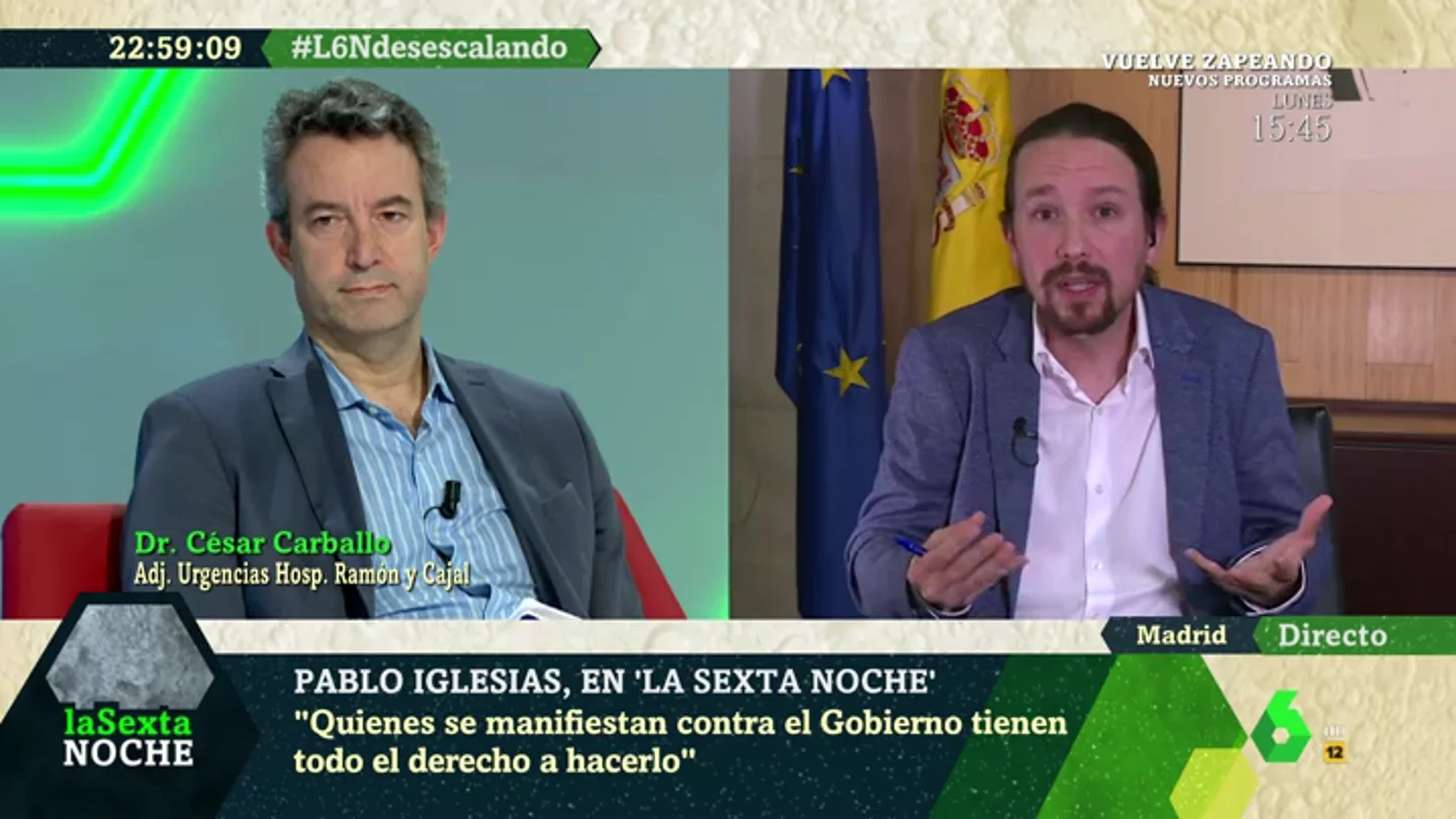 ¿Qué tres errores cambiaría Pablo Iglesias en la gestión del Gobierno del coronavirus? ¿Qué tres errores cambiaría Pablo Iglesias en la gestión del Gobierno del coronavirus?