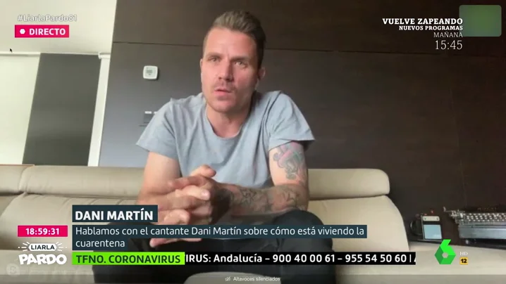 Dani Martín en Liarla Pardo