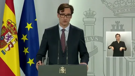 El ministro de Sanidad, Salvador Illa El ministro de Sanidad, Salvador Illa