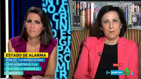 Margarita Robles, ministra de Defensa, en El Objetivo Margarita Robles, ministra de Defensa, en El Objetivo