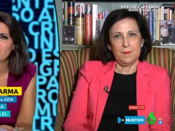 Margarita Robles, ministra de Defensa, en El Objetivo Margarita Robles, ministra de Defensa, en El Objetivo