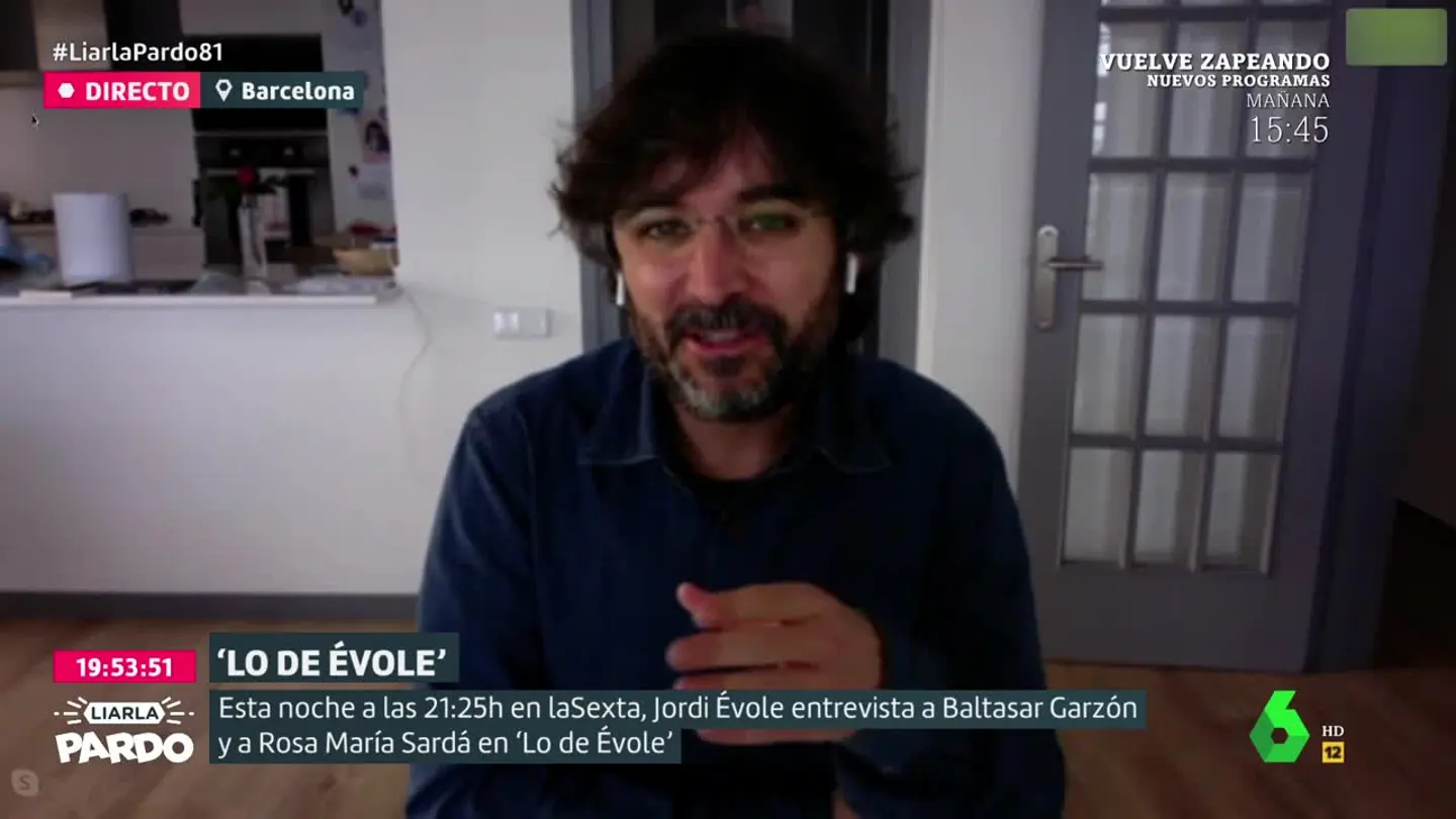 Jordi Évole en Liarla Pardo Jordi Évole en Liarla Pardo