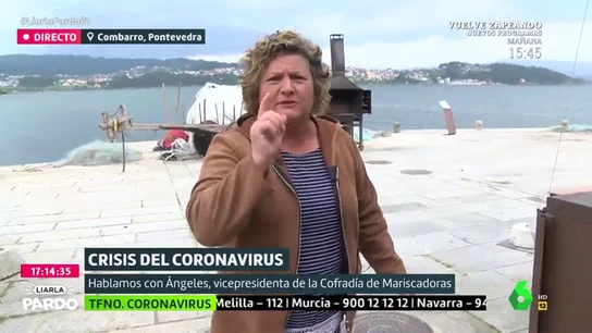 Ángeles, mariscadora gallega Ángeles, mariscadora gallega