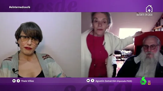 La mujer de Agustín Zamarrón se confiesa con Thais Villas: "Le reprocho que se metiera en este lío, nos ha estropeado la jubilación" La mujer de Agustín Zamarrón se confiesa con Thais Villas: "Le reprocho que se metiera en este lío, nos ha estropeado la jubilación"