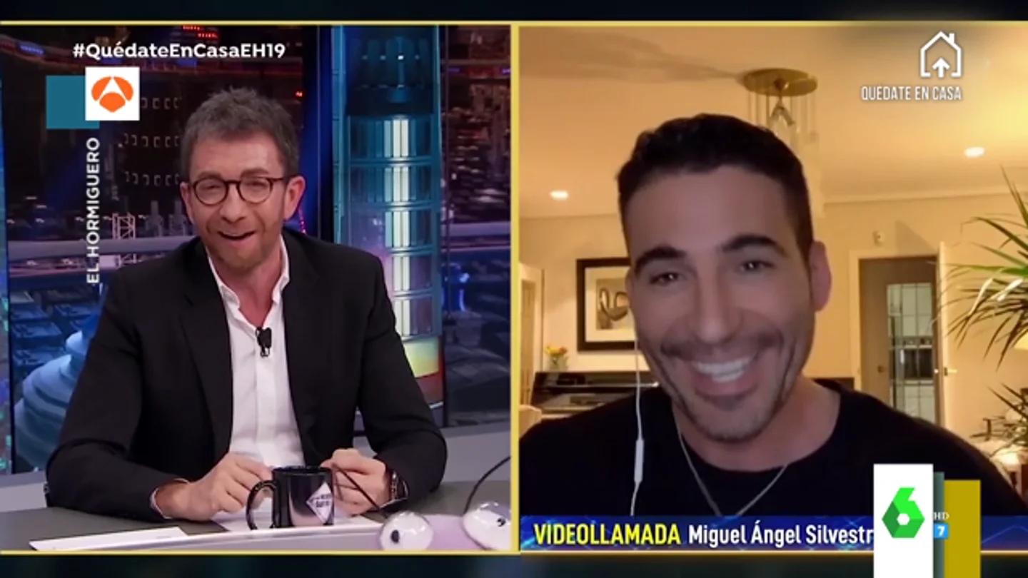 Pablo Motos y Miguel Ángel Silvestre Pablo Motos y Miguel Ángel Silvestre