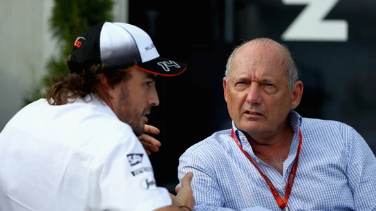 Ron Dennis y Fernando Alonso Ron Dennis y Fernando Alonso