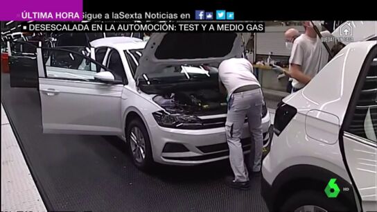 Desescalada en la automoci&oacute;n: algunas f&aacute;bricas de veh&iacute;culos reabren entre estrictas medidas de seguridad