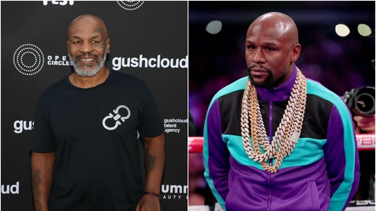 Mike Tyson y Floyd Mayweather Mike Tyson y Floyd Mayweather