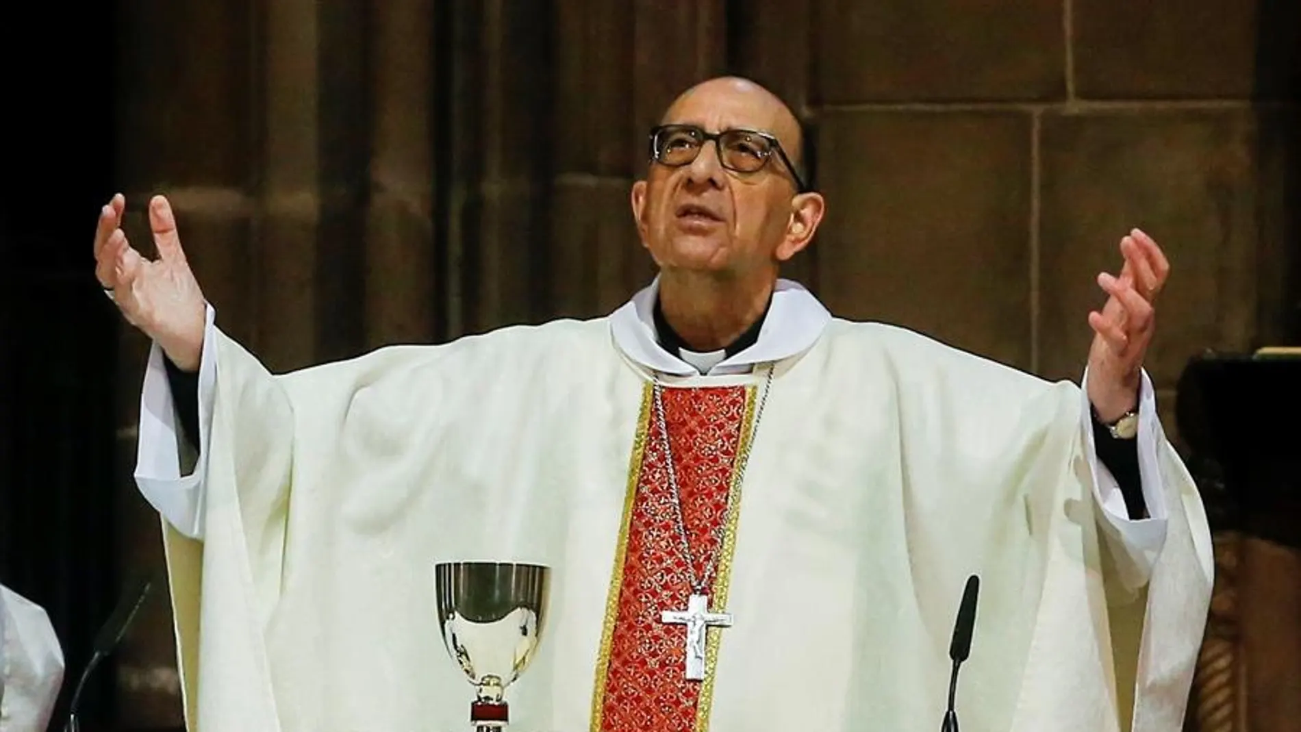 El arzobispo de Barcelona y presidente de la Conferencia Episcopal, el cardenal Juan José Omella.