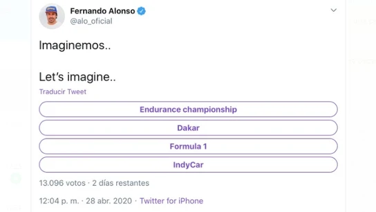 Encuesta de Fernando Alonso Encuesta de Fernando Alonso