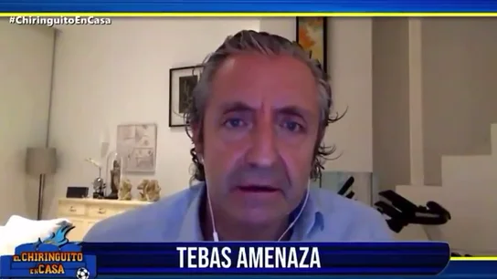 Josep Pedrerol, contundente: "Aquí nadie se puede negar. Si Sanidad dice que se juega, se juega" Josep Pedrerol, contundente: "Aquí nadie se puede negar. Si Sanidad dice que se juega, se juega"