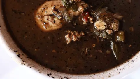 Chimole, plato típico de Belice Chimole, plato típico de Belice