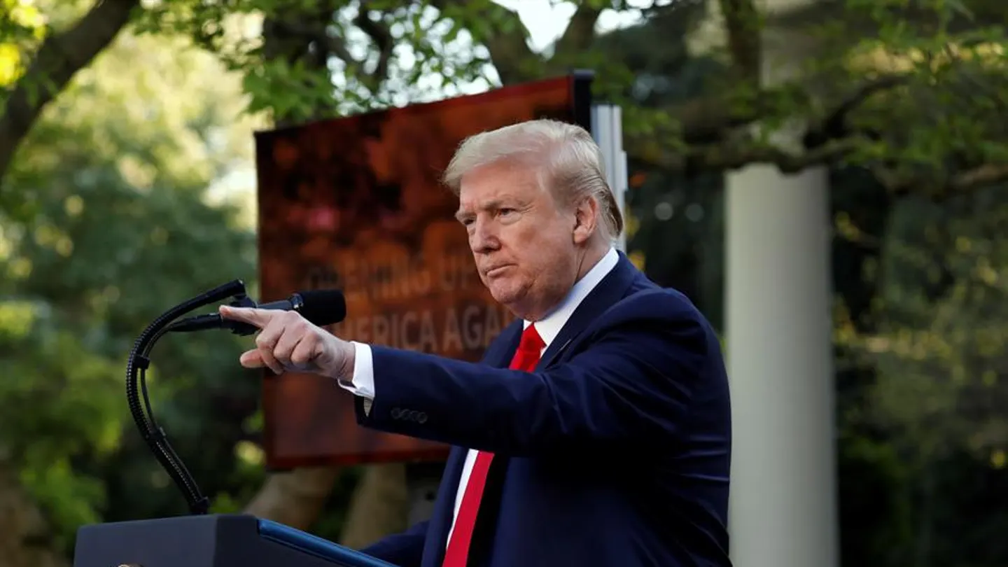 El presidente de Estados Unidos, Donald Trump El presidente de Estados Unidos, Donald Trump